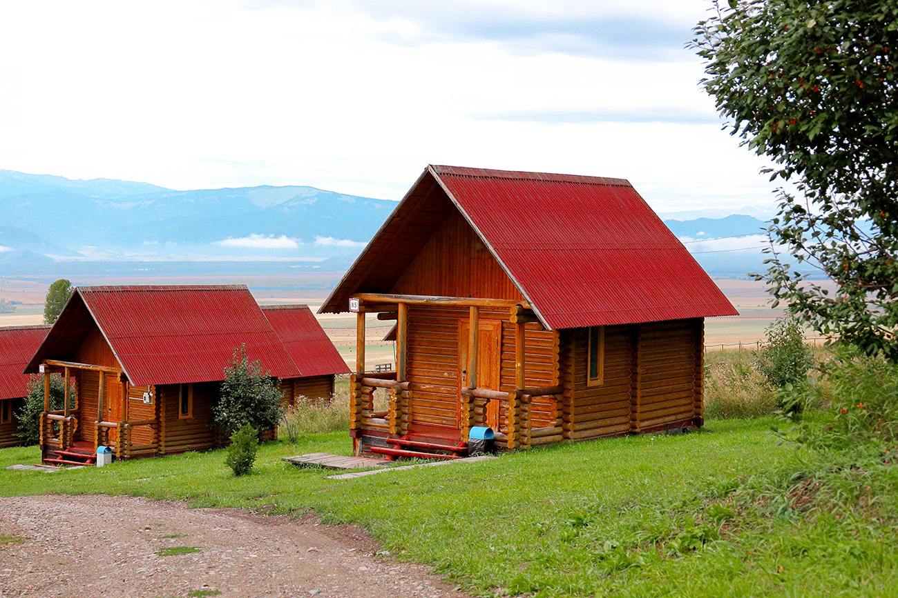 Двухместный бревенчатый домик  (К1-К6)