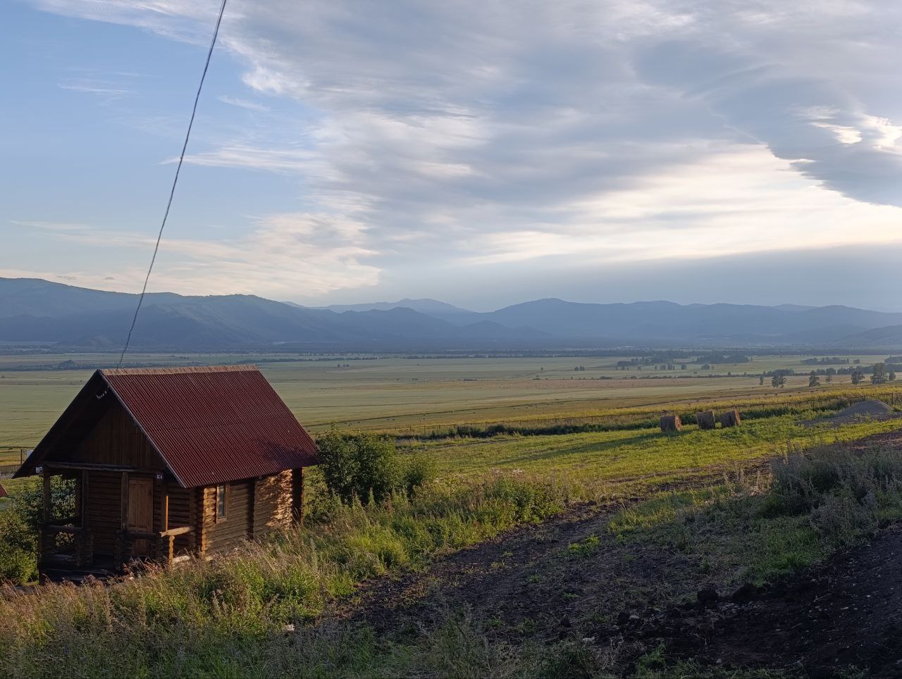 Бревенчатый домик на двоих (6 домиков)